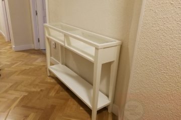 Mueble auxiliar para la entrada